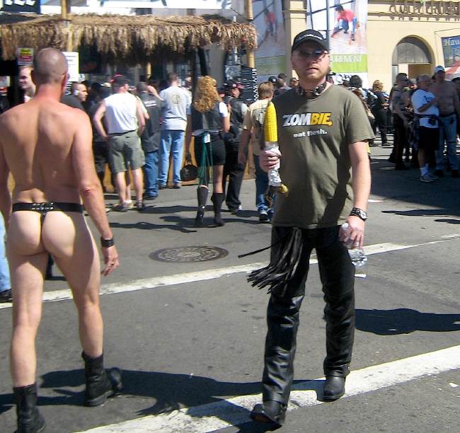 Is that even allowed at the Folsom Street Fair