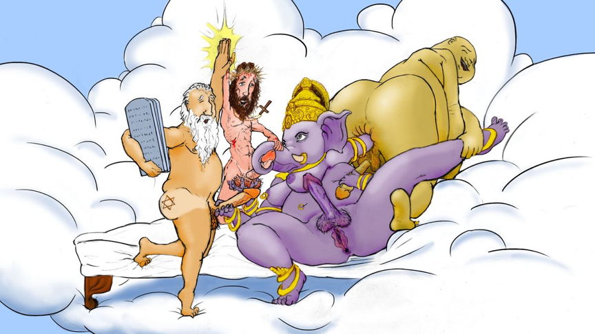 Jesus Naked Cartoon Xxx - Mohammed Image Archive - Extreme Mohammed