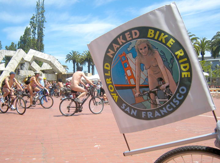 Saturday June 11 was World Naked Bike Ride day in San Francisco
